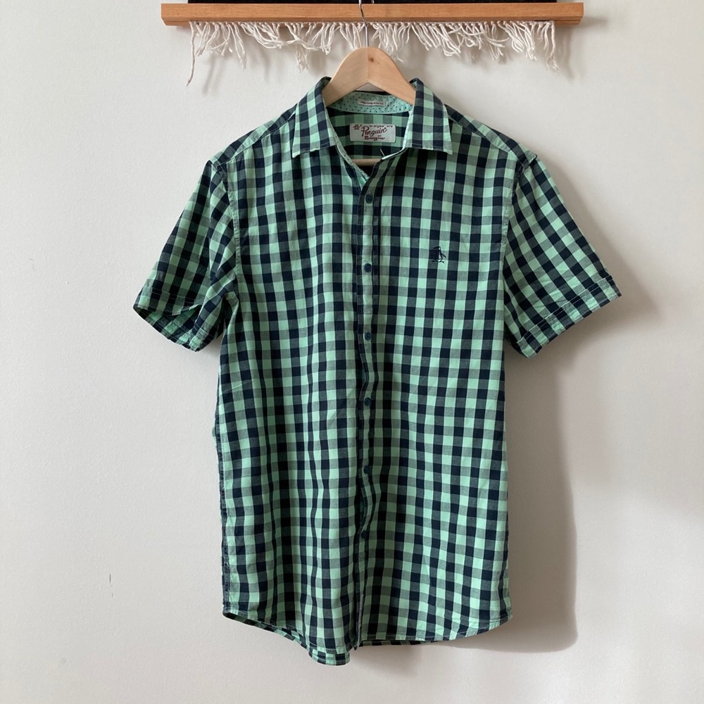 Penguin short sleeve shirt — M
